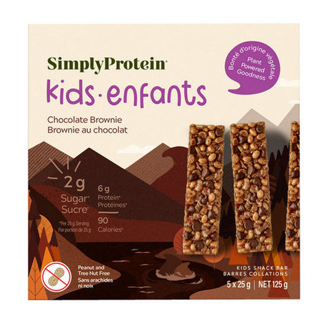 SimplyProtein, Kids Chocolate Brownie, 5 Count