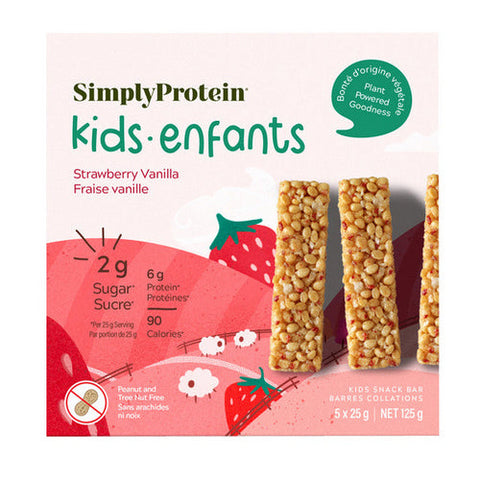 SimplyProtein, Kids Strawberry Vanilla, 5 Count