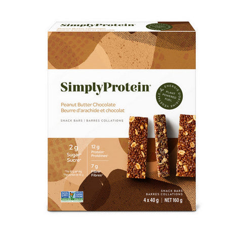 SimplyProtein, Peanut Butter Chocolate, 4 Count