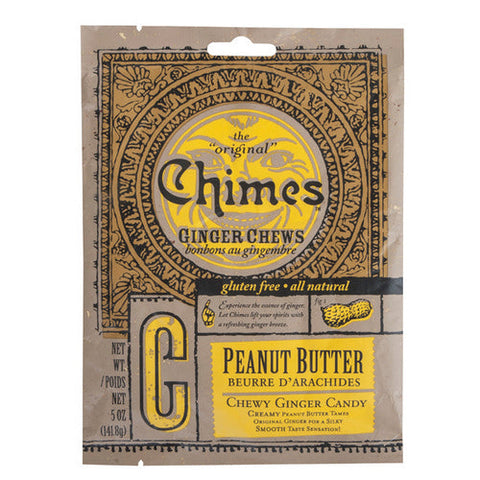 Chimes, Ginger Chews Peanut Butter, 141.8 Grams