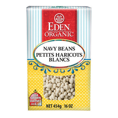 Eden Foods, Organic Navy Beans, 454 Grams