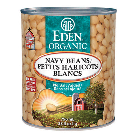 Eden Foods, Organic Navy Beans, 796 mL