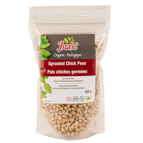 Inari, Organic Chick Peas Sprouted, 500 Grams