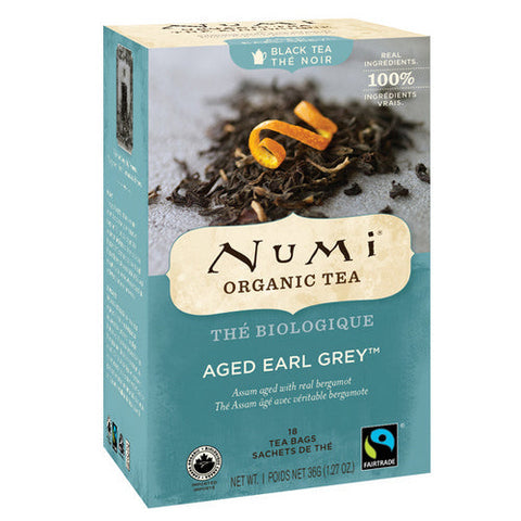 Numi, Organic Golden Chai Black Tea, 18 Count
