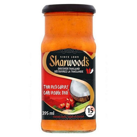 Sharwood's, Sharwood's Thai Red Curry Sauce, 395 Ml (Case Of 6)