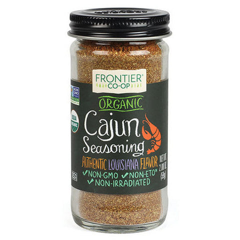 Frontier Coop, Organic Cajun Seasoning, 2.08 Oz