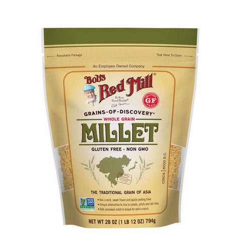 Bobs Red Mill, Millet Mill Hulled, 28 Oz