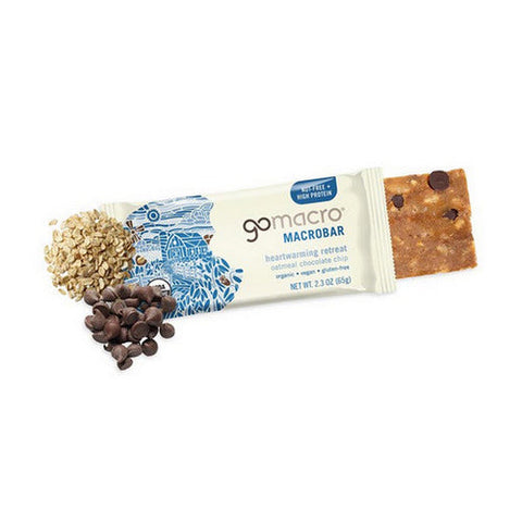 Gomacro, MacroBar Oatmeal Chocolate Chip, 4 Count