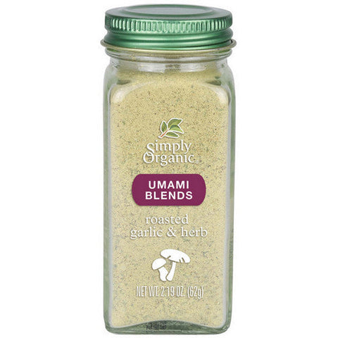 Simply Organic, Roasted Garlic & Herb Umami Blend, 2.19 Oz