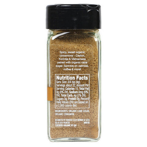 Simply Organic, Spice Right Cinnamon Sugar Trio, 3.1 Oz
