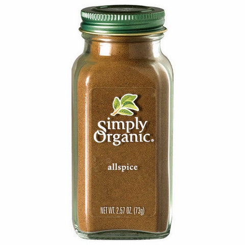 Simply Organic, Allspice Ground, 2.57 Oz