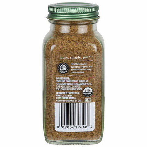 Simply Organic, Baharat Seasoning, 2.50 Oz