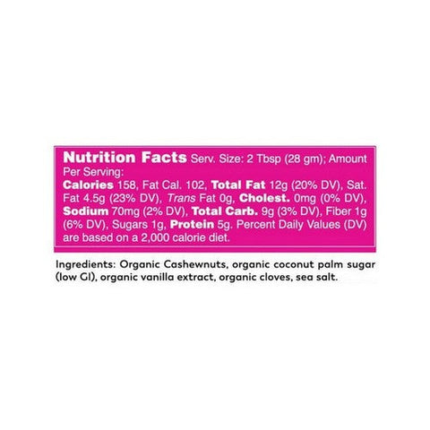 Karmalize.Me, Organic Cashew Butter, 6 Oz