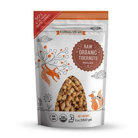 Karmalize.Me, Organic Peeled Tiger Nuts, 6 Oz