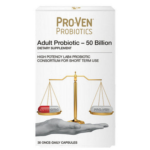 Pro-Ven Probiotics, Adult Probiotic 50 Billion, 30 Caps