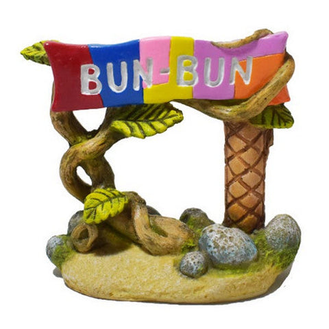 Hikari, Weird Waters Bun Bun Sign Resin Ornament, 1 Count