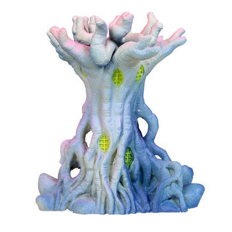 Hikari, Weird Waters Mellos Castle Resin Ornament Blue, 1 Count / 6 Inches