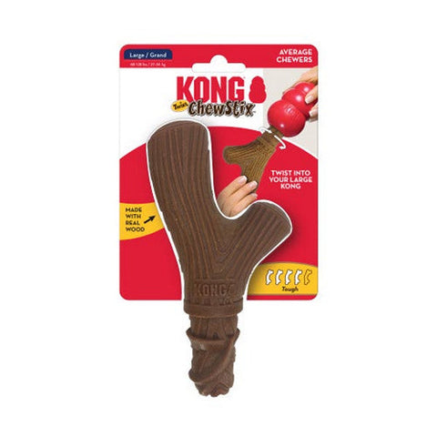 Kong, ChewStix Twist Dog Chew, 1 Count / Large