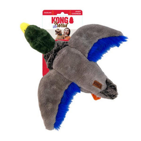 Kong, Wild Low Stuff Creatures Dog Toy Mallard, 1 Count / Medium