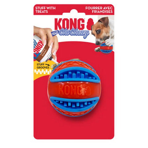 Kong, ChiChewy Zippz Dog Toy Ball, 1 Count / Large