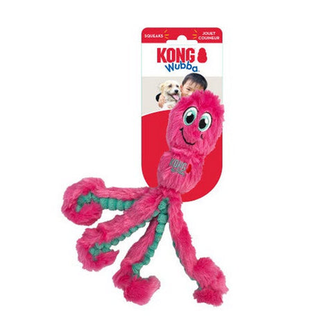 Kong, Wubba Octopus Dog Toy Assorted, 1 Count / Small