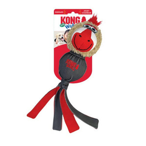 Kong, Wubba Zoo Dog Toy Mandrill, 1 Count / Large