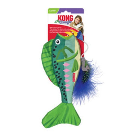 Kong, Wrangler Angler Fish Cat Toy Assorted, 1 Count