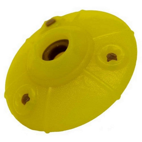 Starmark, Flex Grip Treat Ringer UFO Yellow, 1 Count / Medium