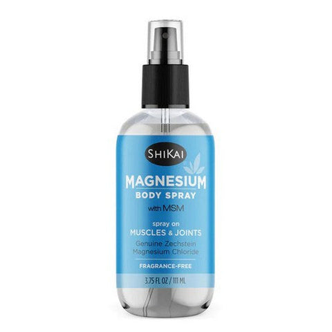 Shikai, Magnesium Body Spray, 3.8 Oz