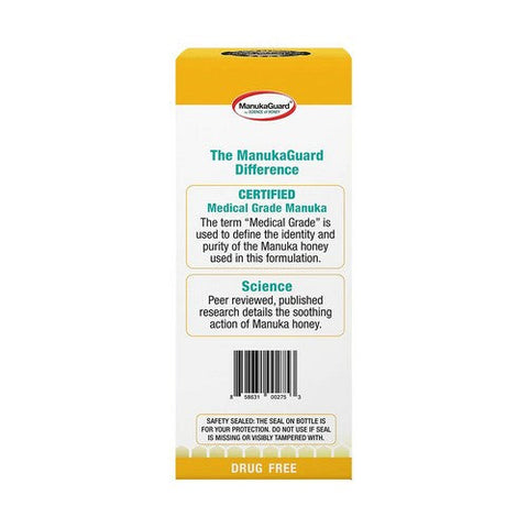Manuka Guard, Kids Nighttime Cough & Throat Syrup, 4 Oz