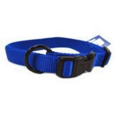 Collar Adjustable 3/4" 16-22 Med Blue 2 Count by Hamilton