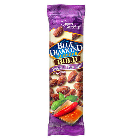 Blue Diamond, Almonds Bold Sweet Chili Thai, 1.5 Oz(Case Of 12)