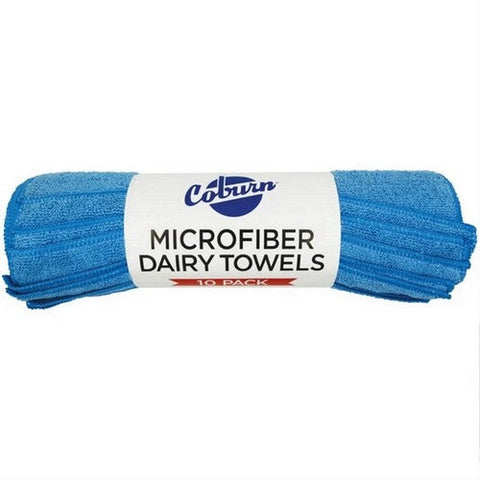 Coburn, Blue Microfiber Dairy Towels, 1 Count