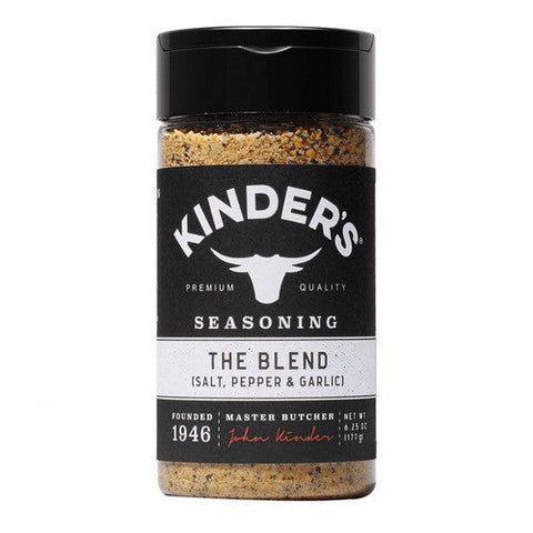 Kinders, The Blend Seasoning Salt pepper And Garlic, 6.25 Oz (Case Of 6)