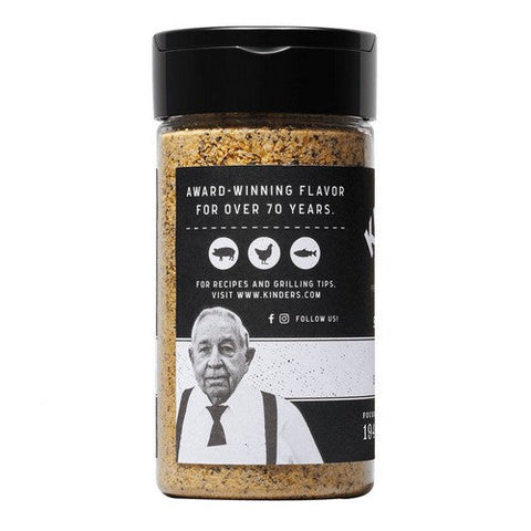 Kinders, The Blend Seasoning Salt pepper And Garlic, 6.25 Oz (Case Of 6)