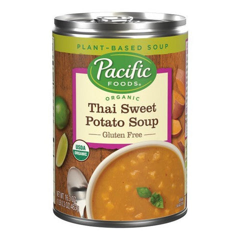 Pacific Foods, Organic Thai Sweet Potato Soup, 16.3 Oz (Case Of 12)