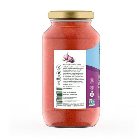 California Olive Ranch, Roasted Garlic Sauce, 25 Oz (Case Of 6)