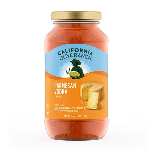 California Olive Ranch, Parmesan Vodka Pasta Sauce, 25 Oz (Case Of 6)