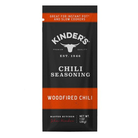 Kinders, Seasoning Woodfired Chili, 1 Oz (Case Of 15)