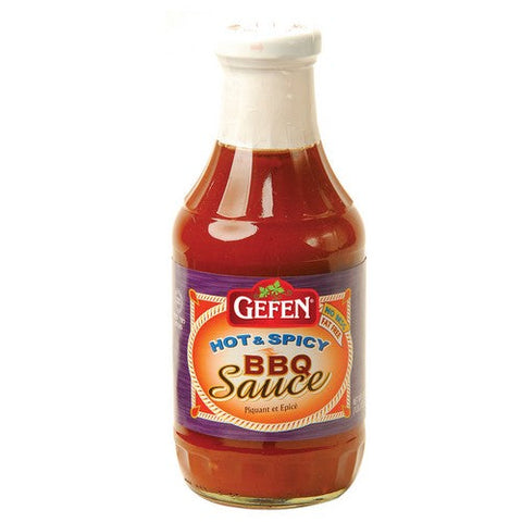 Gefen, Hot & Spicy Bbq Sauce, 18 Oz (Case Of 12)