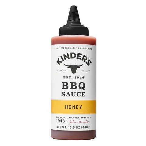 Kinders, Honey BBQ Sauce, 15.5 Oz (Case Of 6)