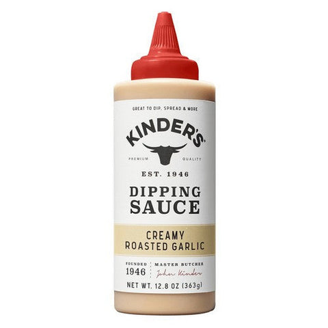Kinders, Dipping Sauce Creamy Roasted Garlic, 12.8 Oz (Case Of 6)