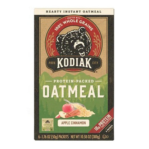 Kodiak Cakes, Oatmeal Unleashed Apple Cinnamon, 10.58 Oz (Case Of 6)