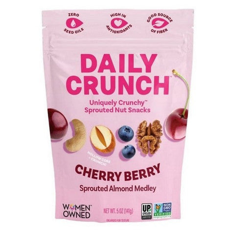 Daily Crunch, Cherry Berry Nut Medley, 5 Oz (Case Of 6)
