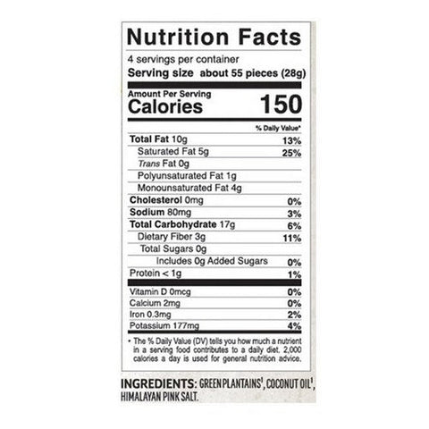 Barnana, Organic Pink Salt Crunchy Plantain Nuggets, 4 Oz (Case Of 6)