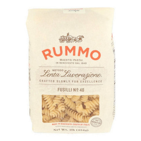 Rummo, Pasta Lenta Lavorazione Fusilli, 1 Lb(Case Of 12)
