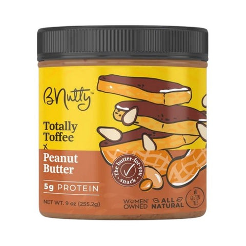 Bnutty, Totally Toffee, 9 Oz(Case Of 6)