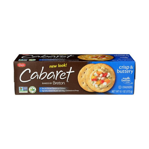 Dare, Cabaret Crisp And Buttery Crackers, 6.1 Oz(Case Of 12)