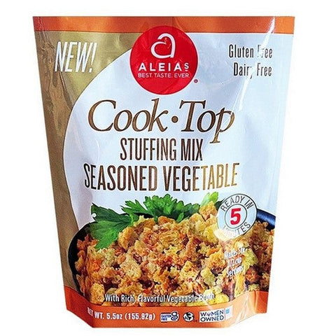 Aleias, Stuffing Vegetable Seasoned, 5.5 Oz(Case Of 6)