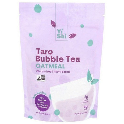Yishi, Oatmeal Taro Bubble Tea, 8.5 Oz(Case Of 5)